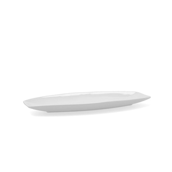 Plat à Gratin Quid Gastro Céramique Blanc (35,5 x 15,8 x 2,8 cm) (Pack 6x)