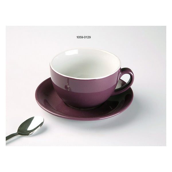 Tasse avec sous-tasse Violette