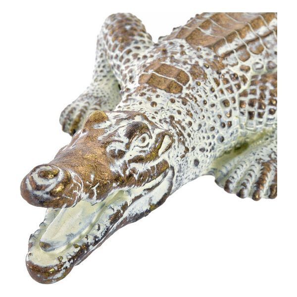Figurine Décorative Dekodonia Résine Crocodile (30 x 12 x 4 cm)