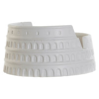 Cache-pot DKD Home Decor Blanc Céramique (20 x 20 x 10 cm)