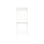 Chaise de jardin DKD Home Decor Métal Blanc (40 x 48 x 93 cm)