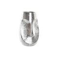 Vase DKD Home Decor Visage Argenté Aluminium Moderne (19 x 19 x 31 cm)