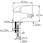 Robinet SN-0002 Salles de bains (Refurbished A+)