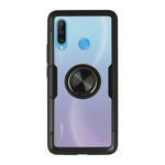 Coque avec Anneau Huawei P30 Lite KSIX 360 Ring Noir