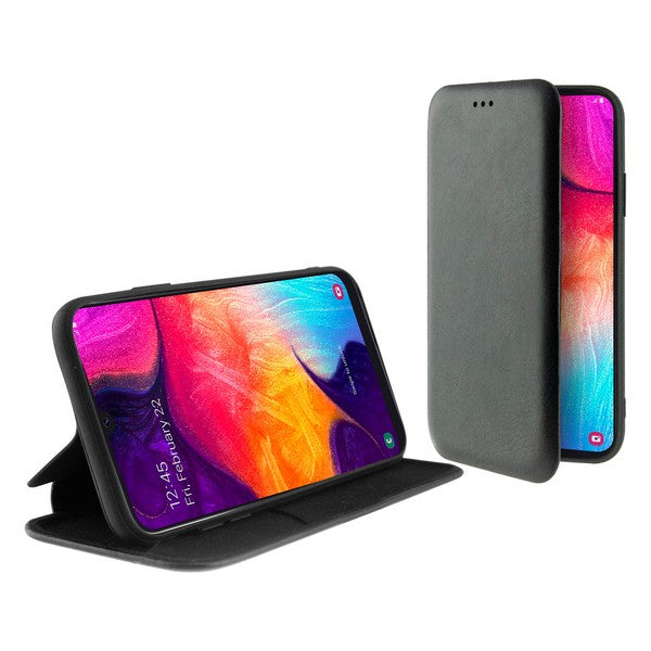 Housse Folio pour Mobile Galaxy A50 KSIX Noir