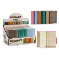 Carnet de Notes lin (1,5 x 14 x 9 cm)