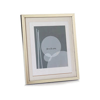 Cadre photo Argent (1,5 x 26,5 x 21,5 cm) (20 x 25 cm)