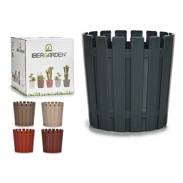 Cache-pot Plastique (19,2 x 17,7 x 19,2 cm)