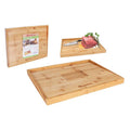 Table de Cuisine Quttin Bambou Naturel (40 x 30 x 2,8 cm)