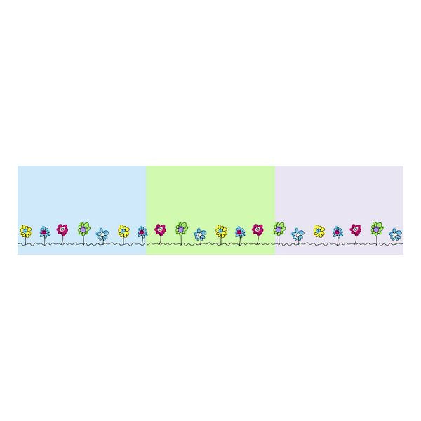 Protection du berceau Cool Kids Patch Garden (60 x 60 x 60 + 40 cm)