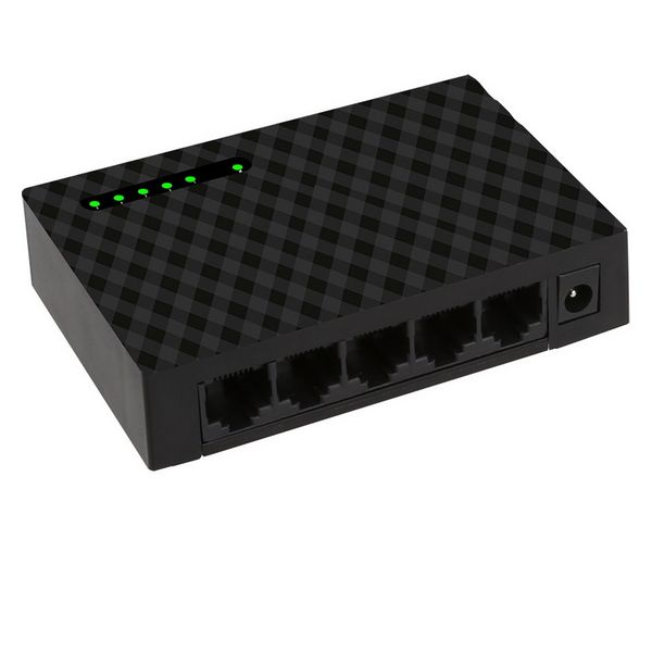 Switch iggual GES5000 10 Gbps Gigabit Ethernet Noir