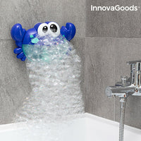 Crabe musical avec bulles de savon pour le bain Crabbly InnovaGoods