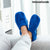 Chaussons Chauffants Micro-ondes InnovaGoods Bleu