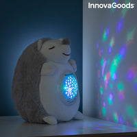 Hérisson en Peluche avec Bruit Blanc et Veilleuse Spikey InnovaGoods