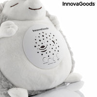 Hérisson en Peluche avec Bruit Blanc et Veilleuse Spikey InnovaGoods