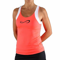 Débardeur Femme Endless Race Padel Saumon