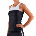 Maillot de Corps sans Manches pour Femme Endless Endless Lux Ribbon Padel Noir