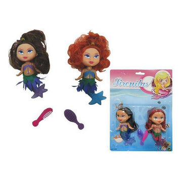 Set de Poupées Little Mermaids (2 uds)