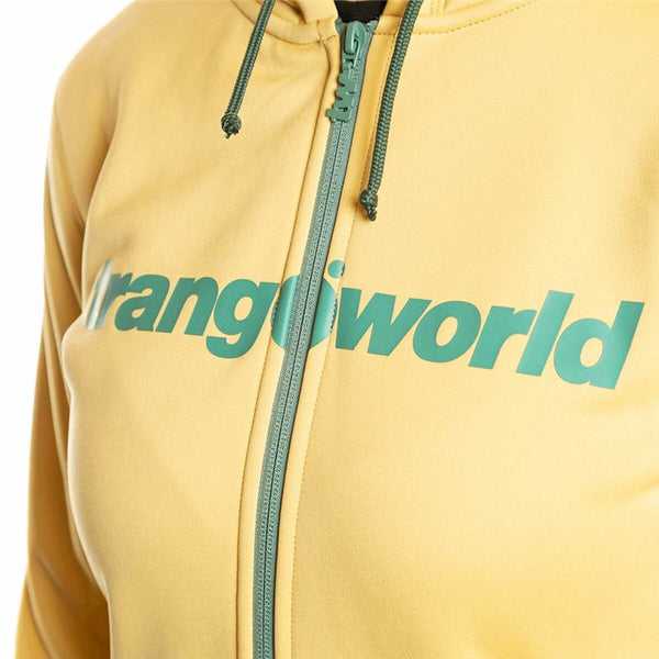 Veste de Sport pour Femme Trangoworld Liena Avec capuche Jaune