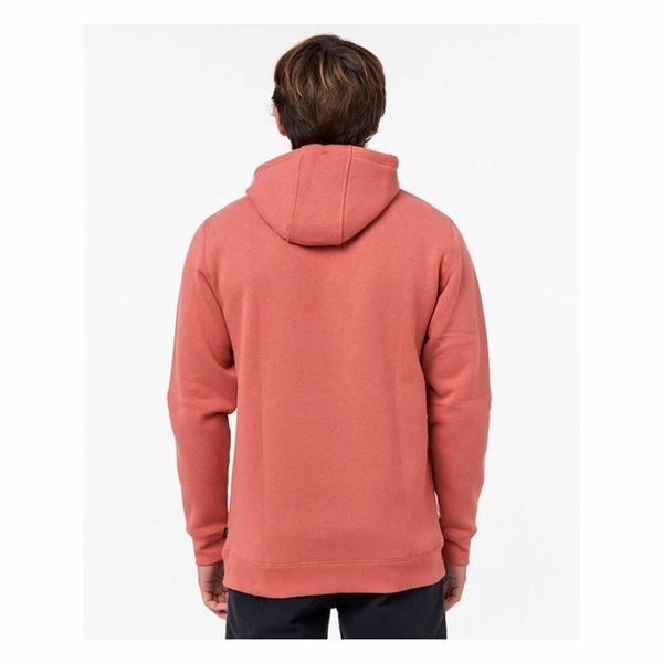 Sweat à capuche homme Rip Curl Down The Line Saumon