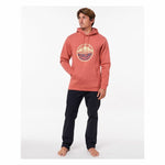 Sweat à capuche homme Rip Curl Down The Line Saumon