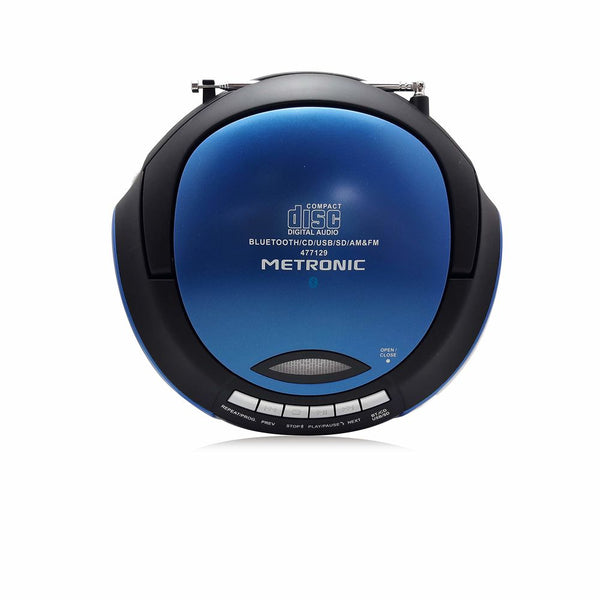 Radio CD METRONIC 477129 Bleu (Refurbished B)