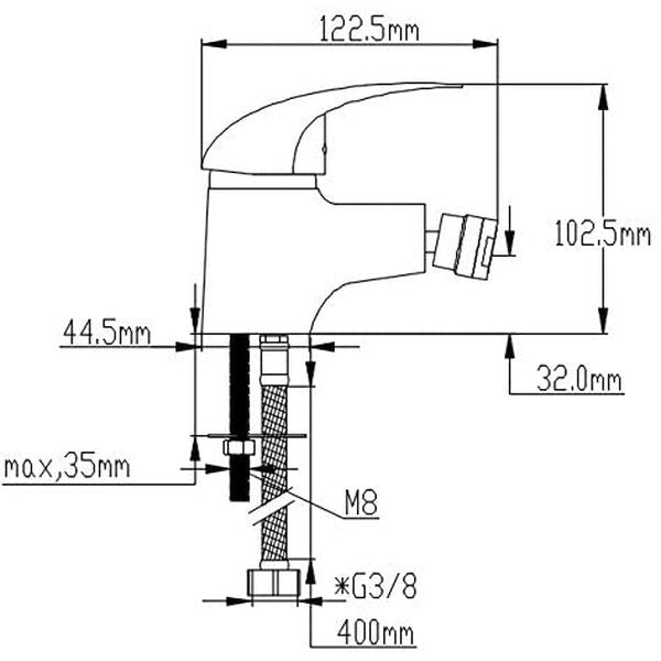 Robinet SN-0002 Salles de bains (Refurbished A+)