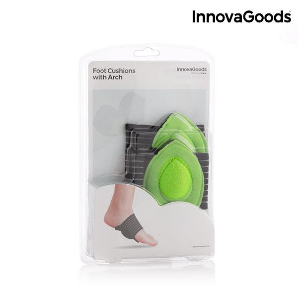 Coussinets pour les Pieds avec Pont InnovaGoods (Pack de 2)