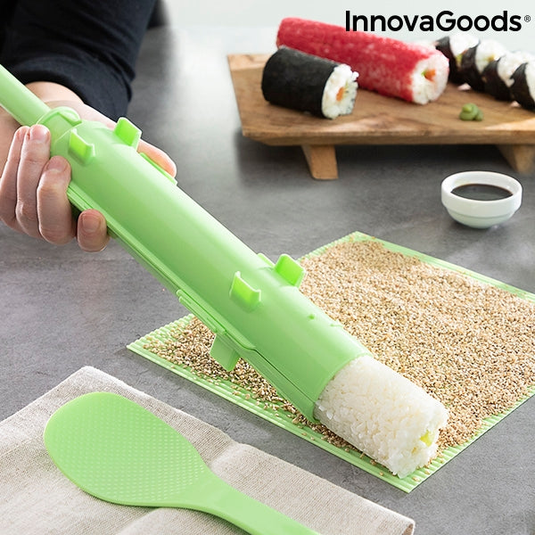 Set de sushi avec recettes Suzooka InnovaGoods 3 Pièces