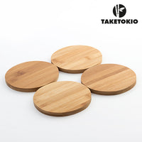 Set de Sous-verres en Bambou TakeTokio (pack de 4)